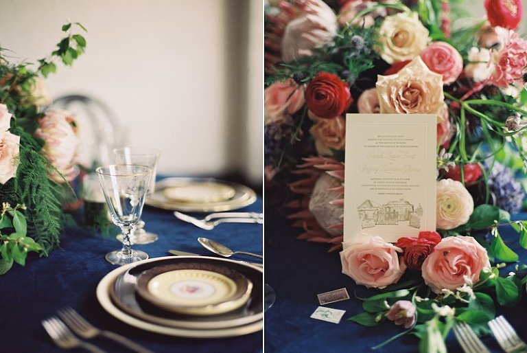 alt="enchanted belle wedding reception idea noi tran photography"